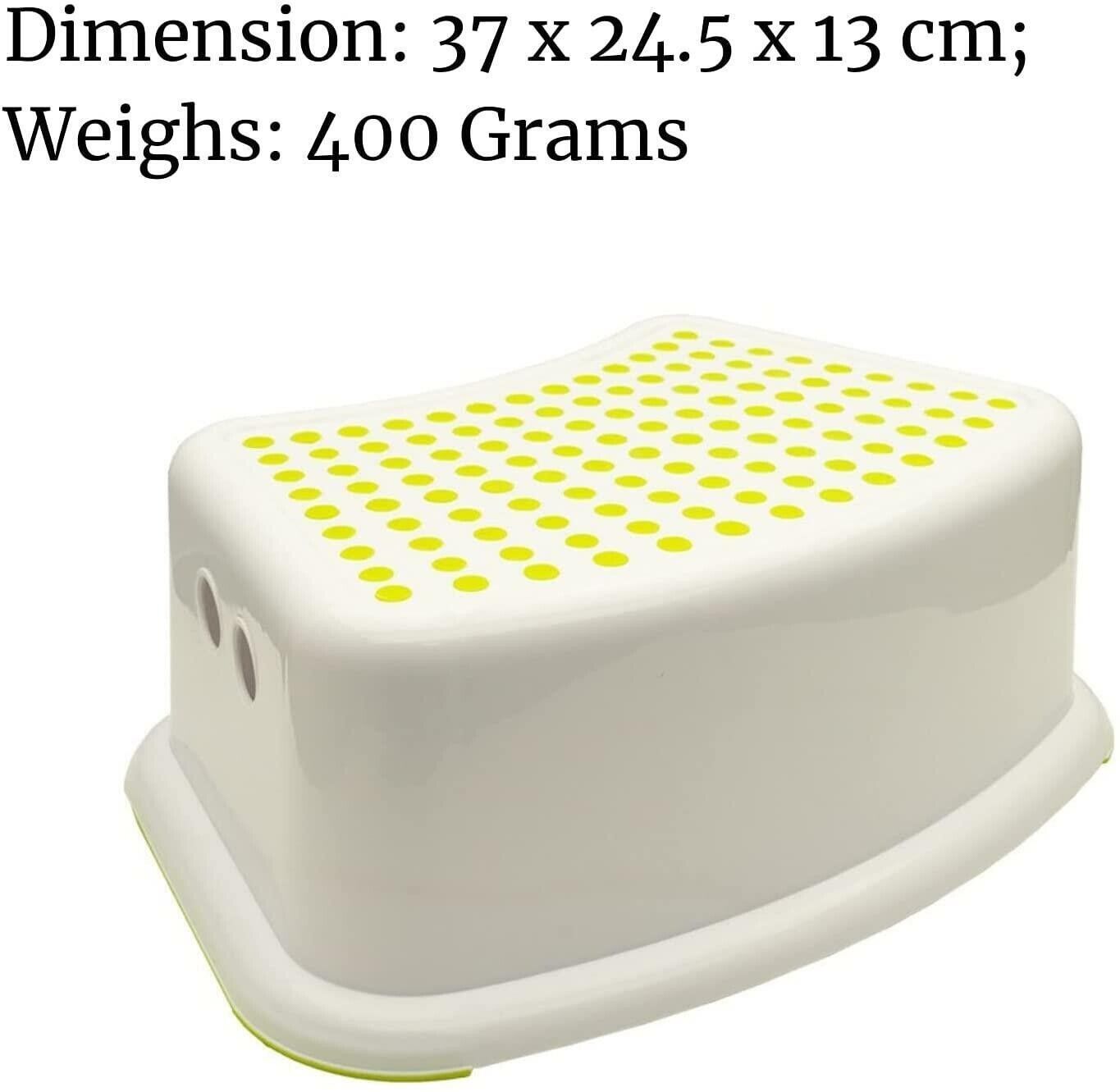 Toddler Foot Step Stool Non Slip Green Grip Dot Child Kids Toilet Potty Training