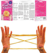 Cats Cradle String Game - Instructions Included - Knotty Game Fumble Fingers Toy