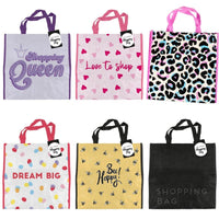 Large Reusable Tote Womens Ladies Shopping Bag Travel Foldable Shopping Bags