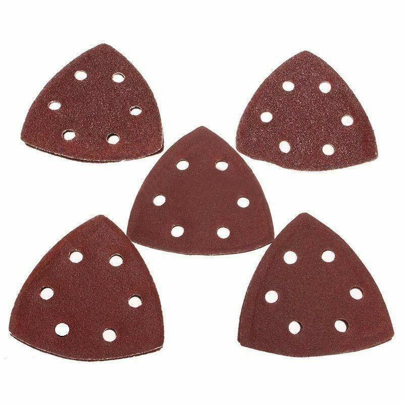 5 Pcs Decorators Tools Triangle Detail Sanding Pads