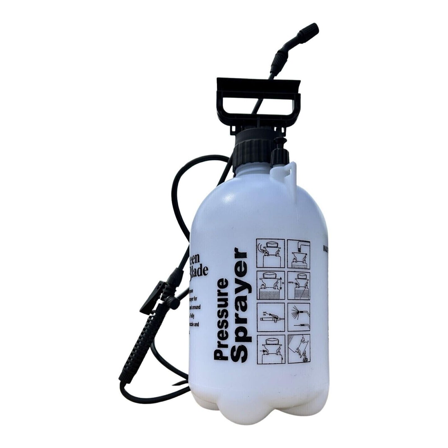 Spear And Jackson Garden Water Pump Sprayer Pressure Bottle Spray for Plants 5L