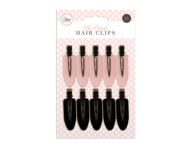 10pcs Ladies No Bend Hair Clips, Pin Curl Hairclip, Makeup No Crease Hair Clip