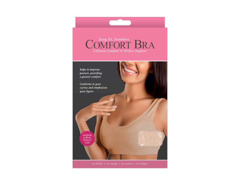 NUDE Seamless SPORTS STYLE BRA Crop Top Vest Comfort Stretch Bras Shape Wear UK