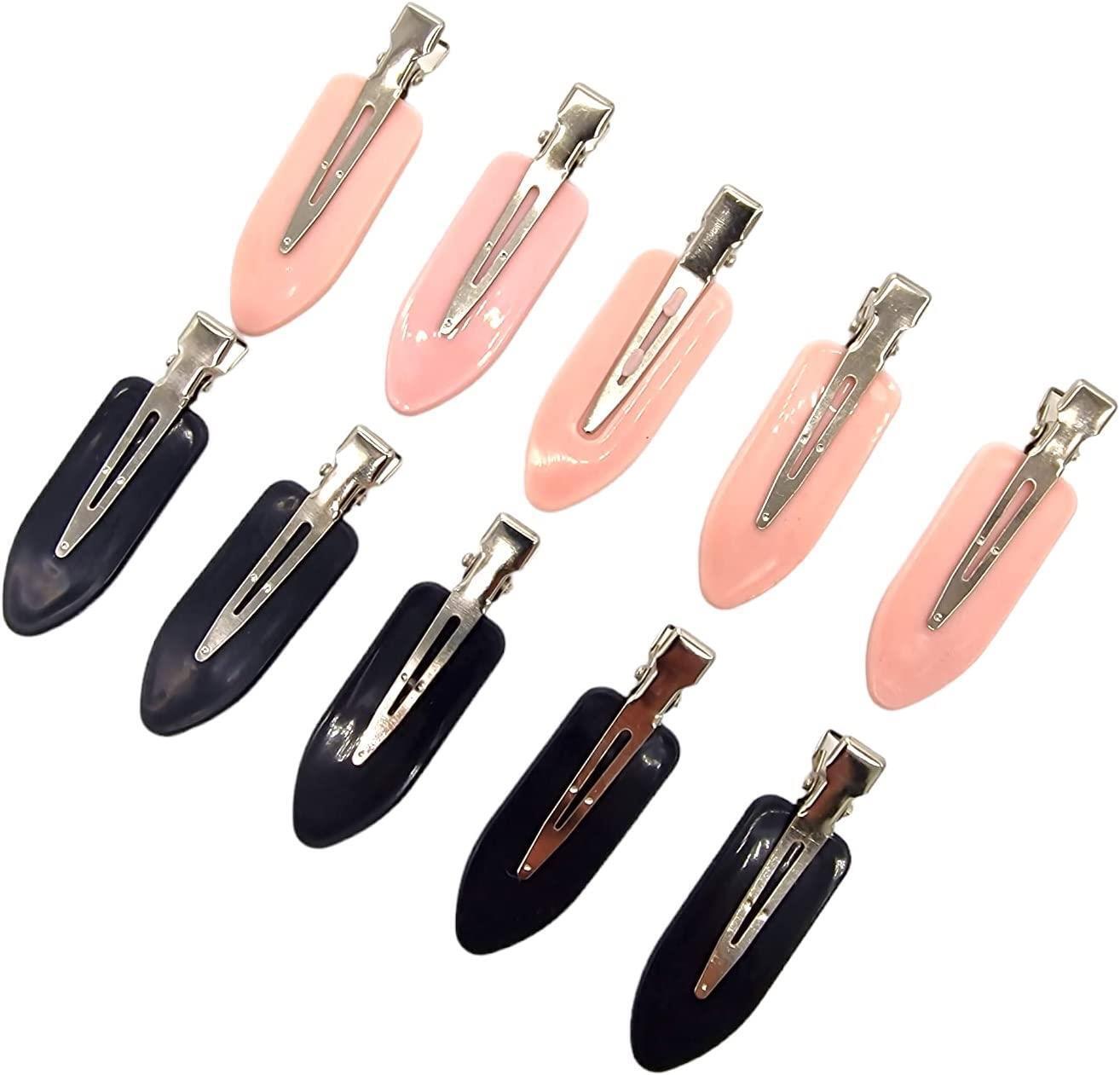 10pcs Ladies No Bend Hair Clips, Pin Curl Hairclip, Makeup No Crease Hair Clip