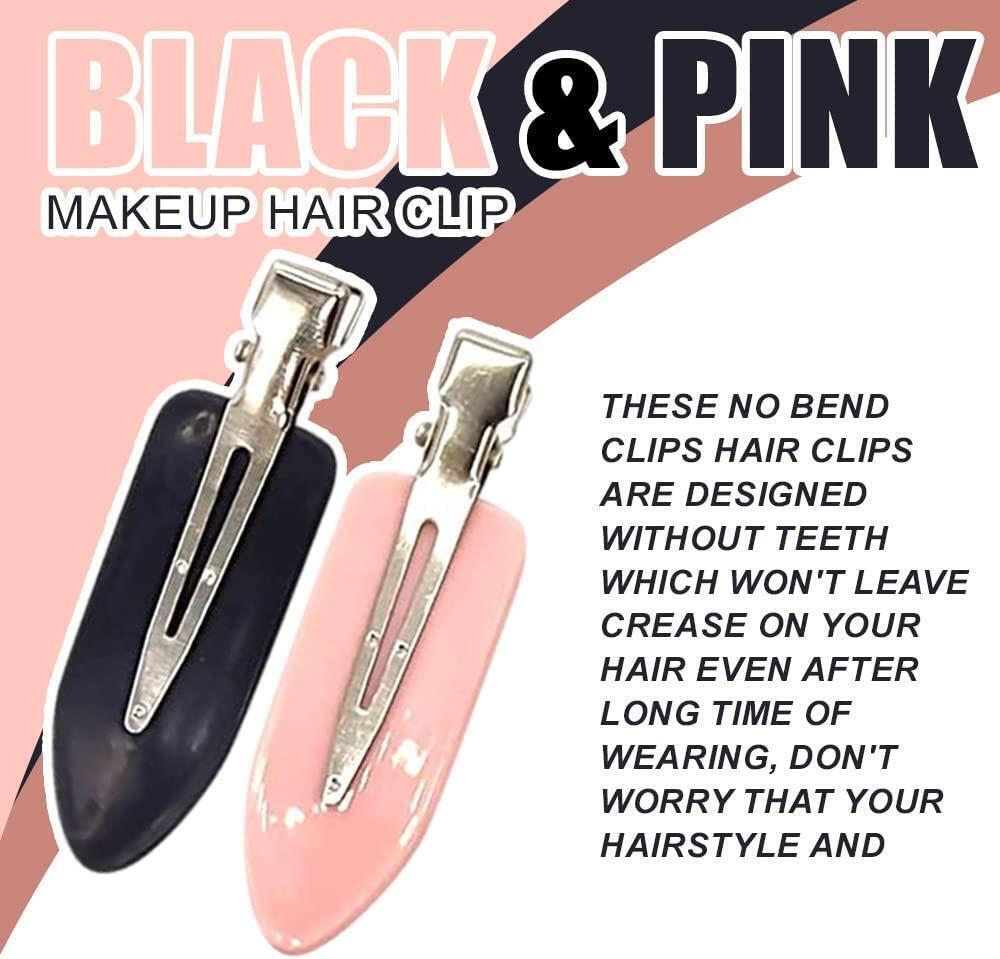 10pcs Ladies No Bend Hair Clips, Pin Curl Hairclip, Makeup No Crease Hair Clip