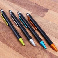 4 x STYLUS TOPPED BALLPOINT PENS PEN iPhone iPad Tablet Smartphone Mobile