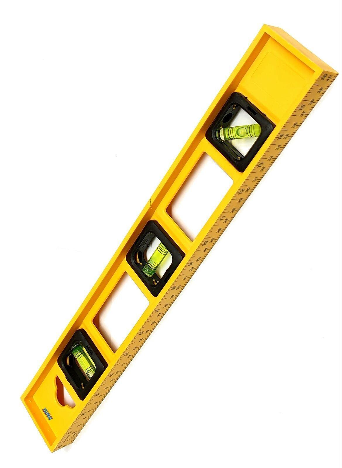 2x 400mm Spirit Level Lightweight with 3 vials