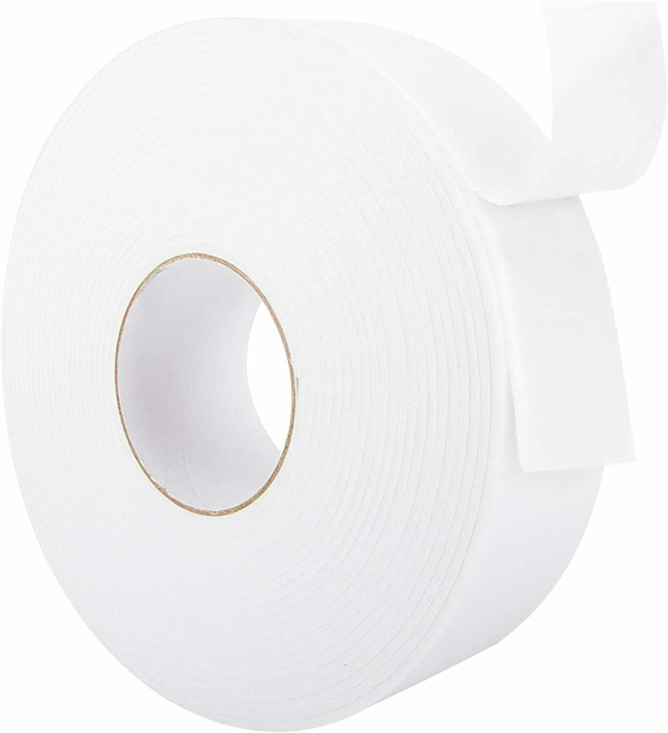 HEAVY DUTY EXTRA STRONG X LARGE DOUBLE SIDED STICKY TAPE FOAM ADHESIVE PADDED 5M