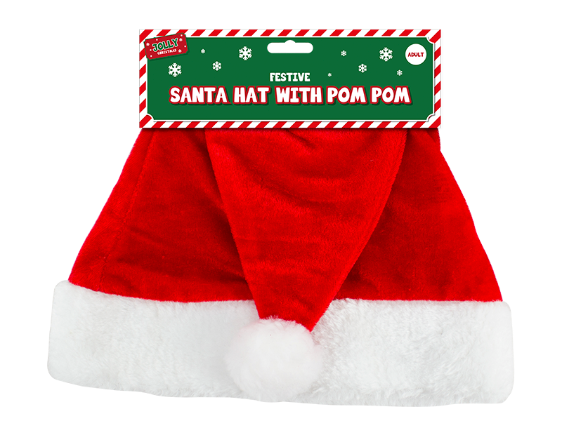 Unisex Father Christmas Hat XMAS Santa Family Gift For Adult Kid Children