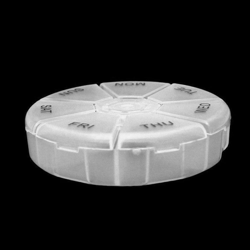 7 Day Pill Box week daily medicine storage tablet dispenser organiser