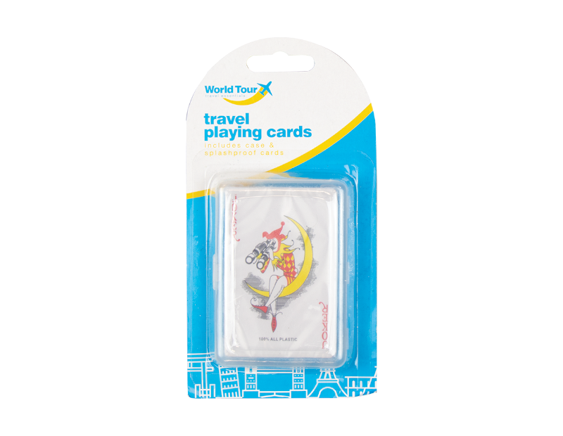 Splash Proof Travel PVC Playing Cards- Holiday Travelling Games Pool Fun Toy