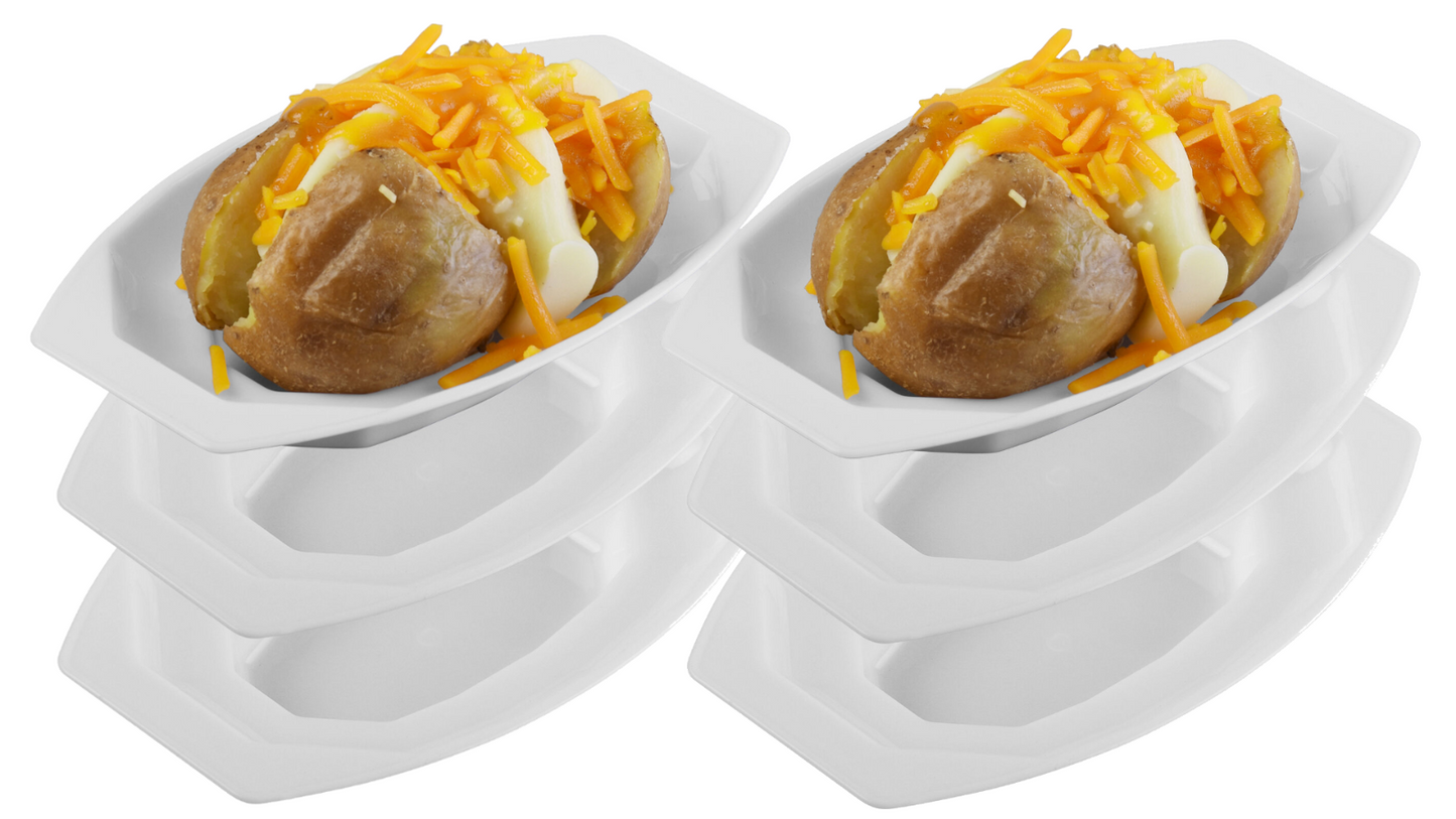 Microwave Jacket POTATO BAKER Holder TRAY Cooker Stand Steamer Potato Tool x 6