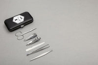 6pcs Manicure Set Nail Clipper Stainless Steel Grooming Pedicure kit Men
