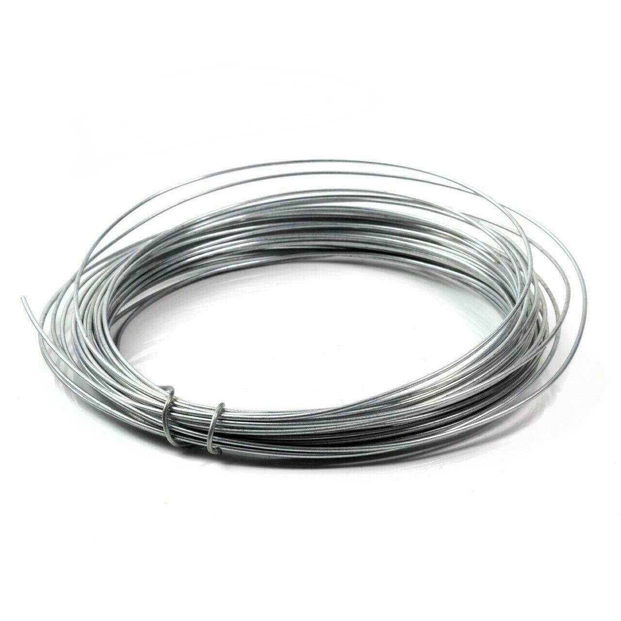 Galvanised Garden Wire Strong Rust Proof Gardening Tying Fixing Training
