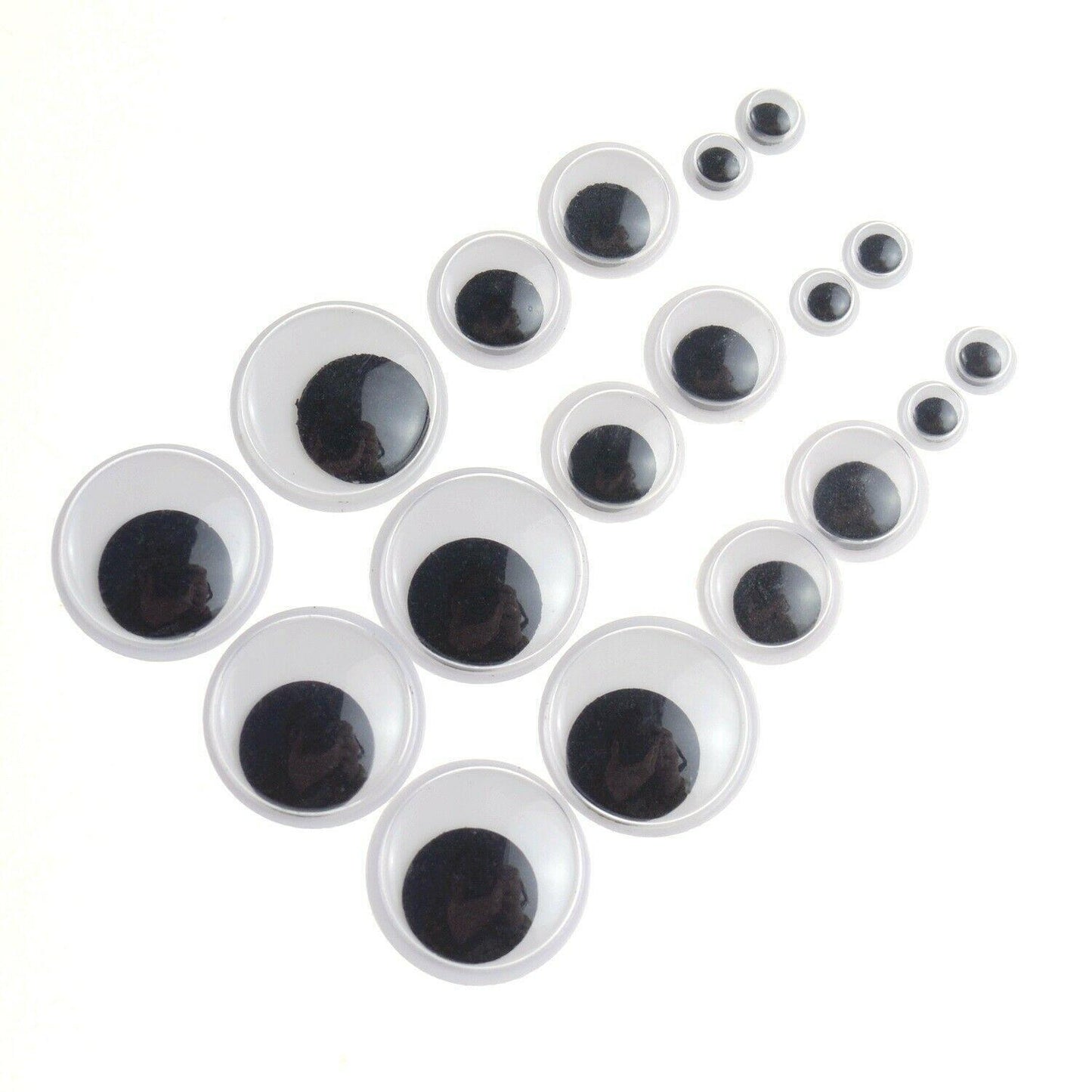 200 Craft Googly Eyes – Self-Adhesive Wiggly Eyes Mixed Sizes for Crafts
