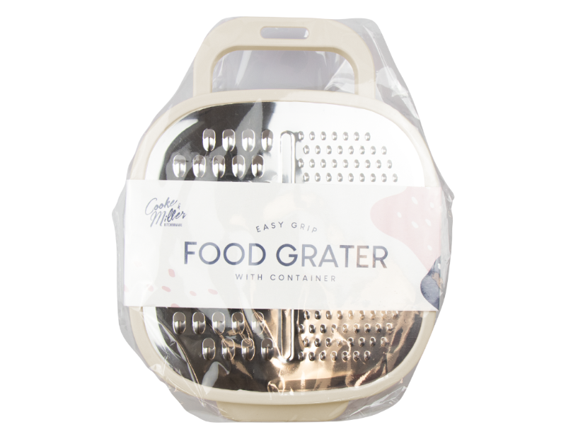 New Kitchen Cheese FOOD GRATER WITH CONTAINER Vegetable Carrot Slicer Shredder