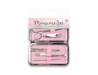 5pcs Manicure Set Nail Care Kit Clipper Gift Set Grooming Pedicure Kit Men Women
