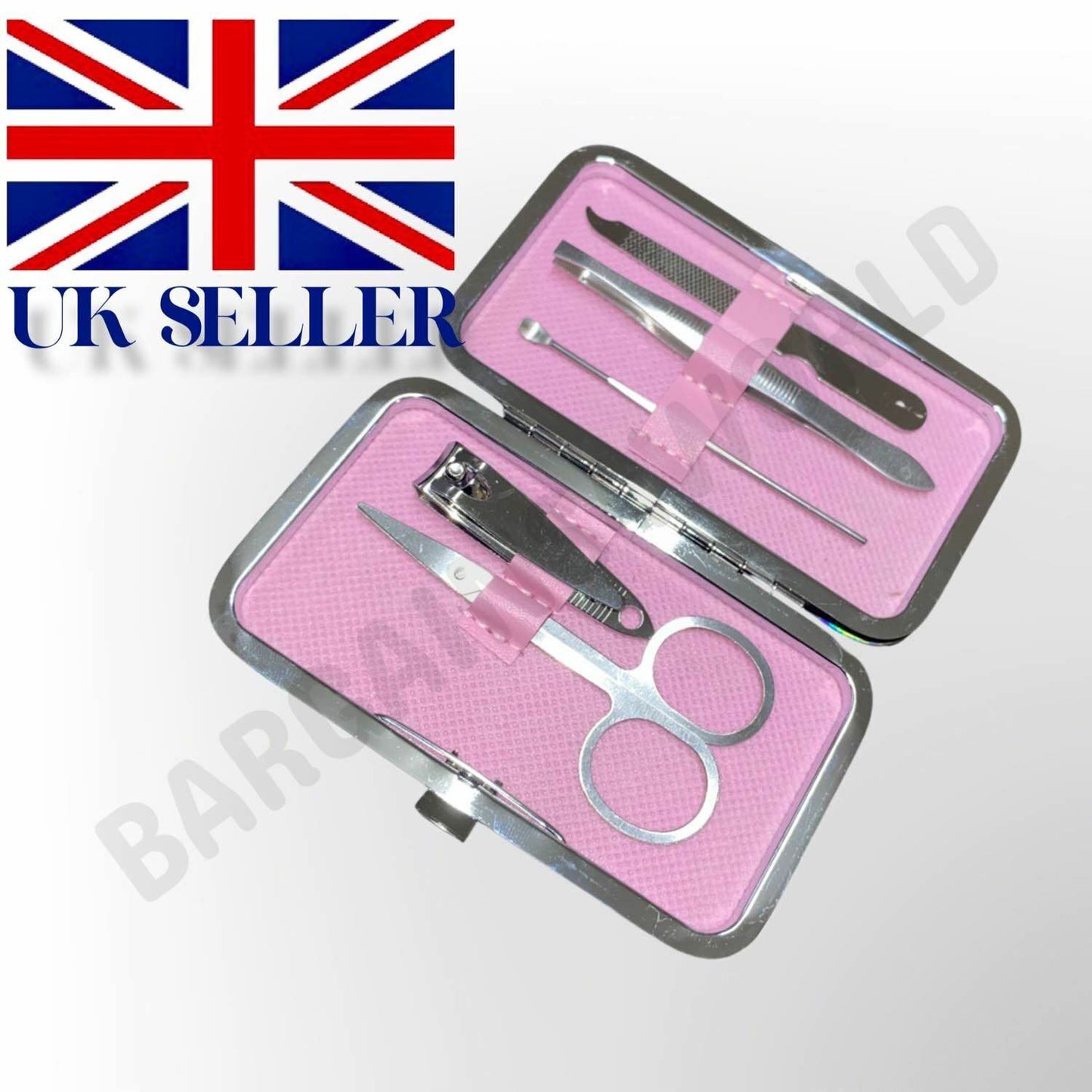 5pcs Manicure Set Nail Care Kit Clipper Gift Set Grooming Pedicure Kit Men Women