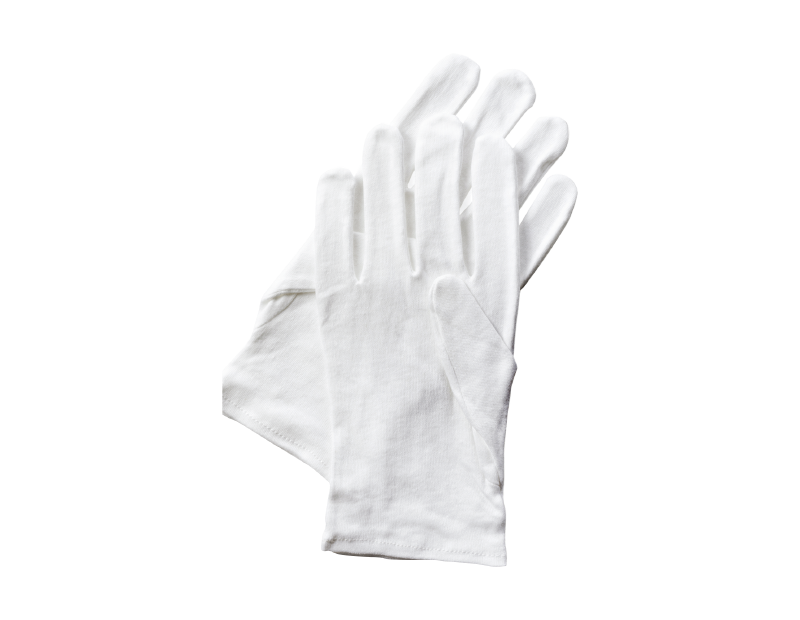 100% White Cotton Gloves Liner Moisturising Eczema Butler Beauty Magician Unisex