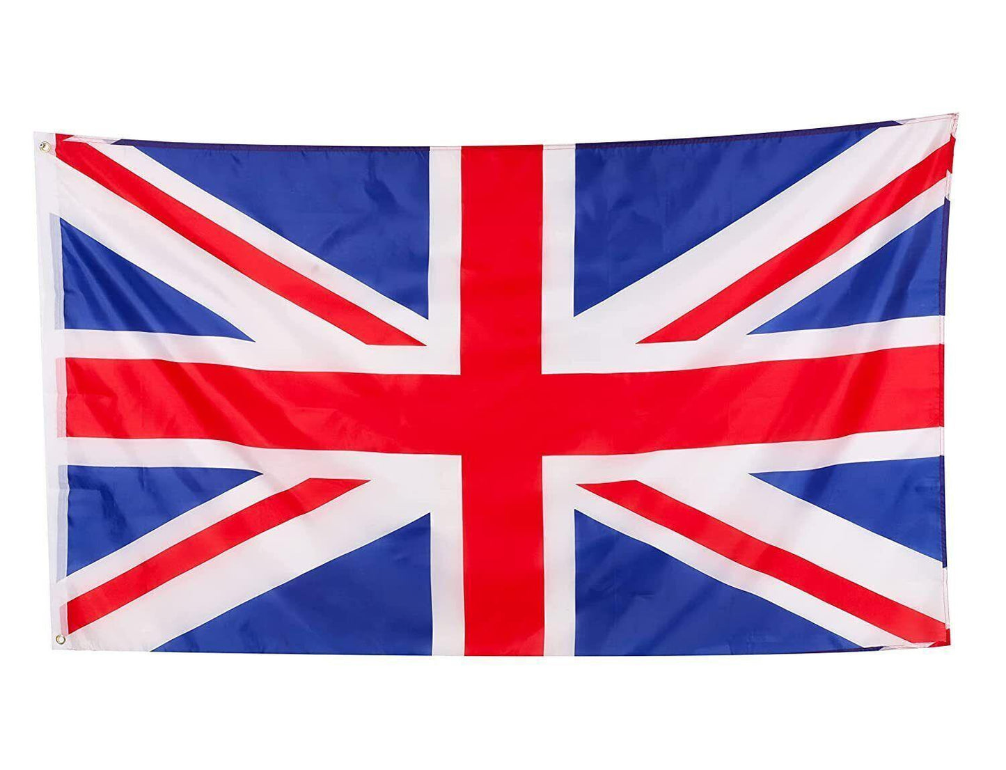 England British Union Jack Flag 5ft x 3ft With Eyelets Grommets
