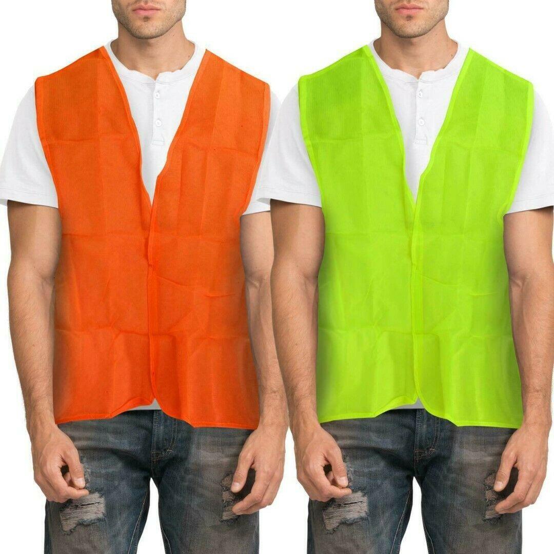 Hi Vis Waistcoat Orange For Running or Cycling