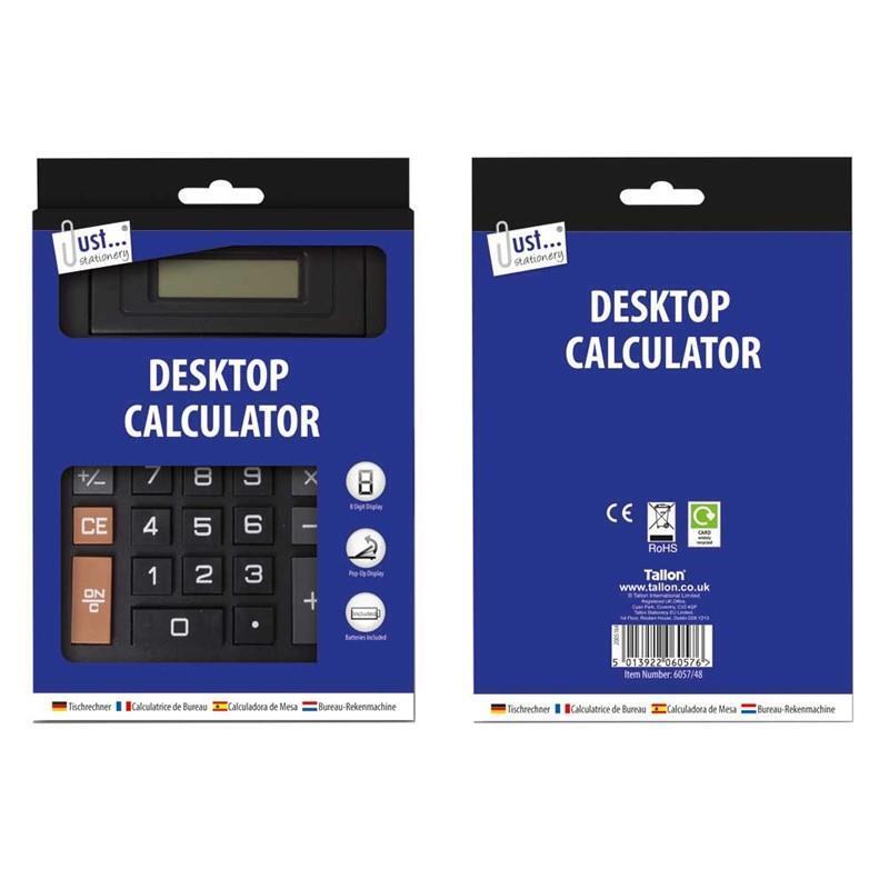 Large Jumbo Calculator with Extra Large Button & 8-Digit Display