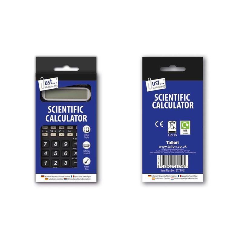 Scientific Calculator With Cover Case GCSE Maths A Level School Office 10 Digit