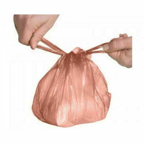 200 Fragranced Disposable Nappy Bags with Tie Handles