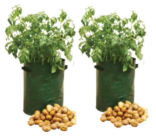 2 x Potato Planters Grow Bags Sacks Vegetable Planter Container Home Garden UK