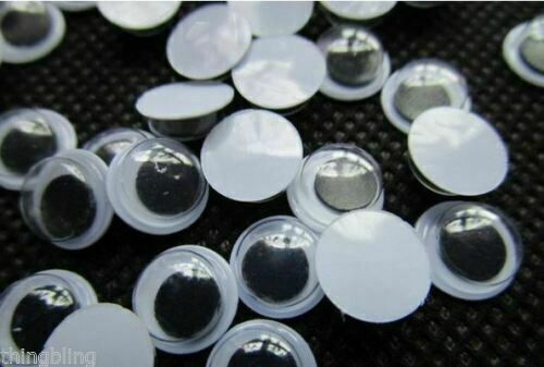 200 Craft Googly Eyes – Self-Adhesive Wiggly Eyes Mixed Sizes for Crafts
