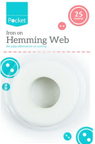 25M Large Iron On Fabric Hemming Tape For Tailor