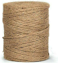 10m-1000M Natural Brown Twine String Shank Craft Jute Christmas Packing 3ply