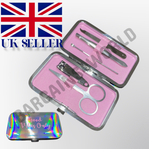 5pcs Manicure Set Nail Care Kit Clipper Gift Set Grooming Pedicure Kit Men Women