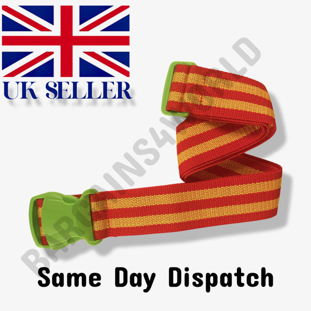 Adjustable Strong Extra Safety Travel Suitcase Luggage Baggage Straps Tie Belt - ZYBUX