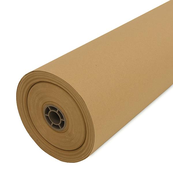 500mm x 20m - Strong Brown Kraft  Wrapping Paper 90GSM - ZYBUX