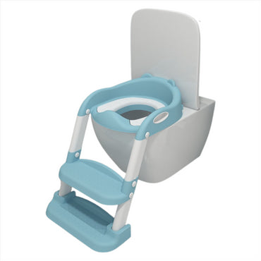 ZYBUX - Adjustable Potty Toilet Seat Baby Toddler with Durable Anti-Skid Kid Toilet Trainer with Step Stool and Ladder for Boys and Girls | Suitable for Toilets 38 - 42 cm Capacity up to 70 kg - ZYBUX