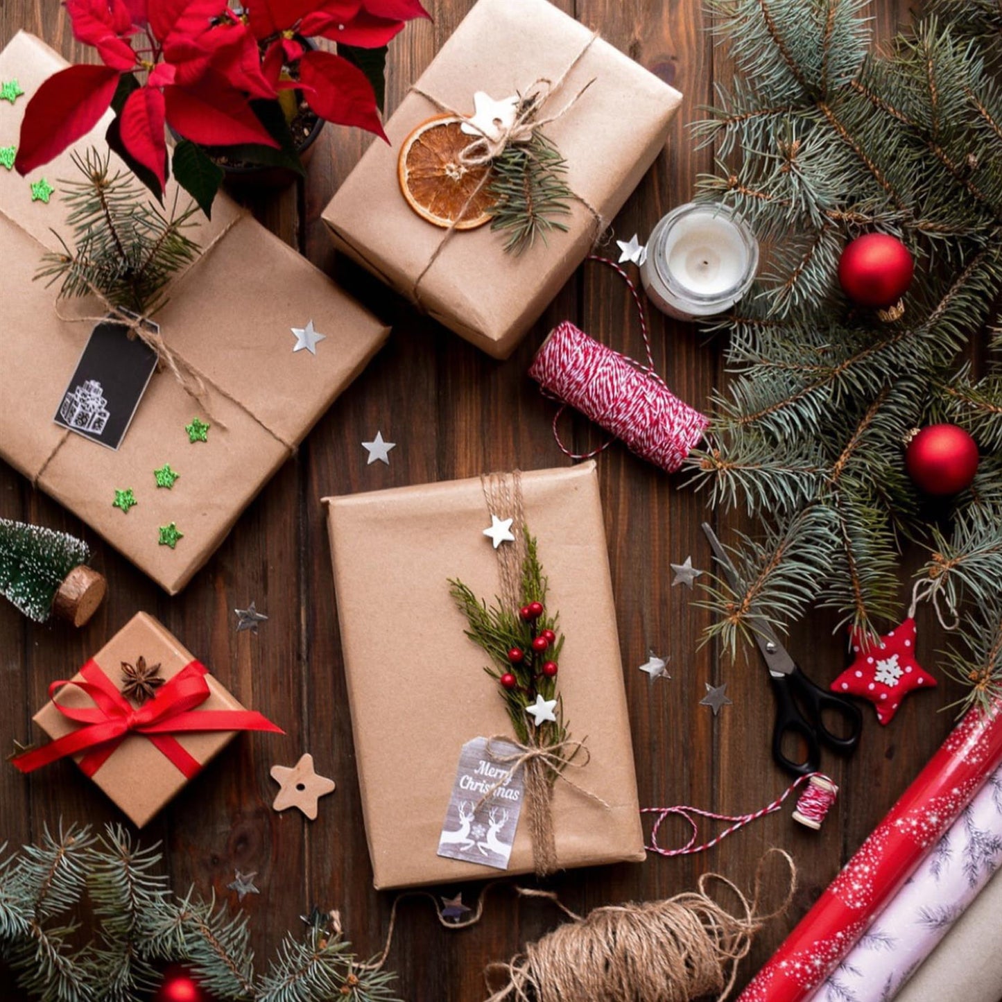 500mm x 20m - Strong Brown Kraft  Wrapping Paper 90GSM - ZYBUX