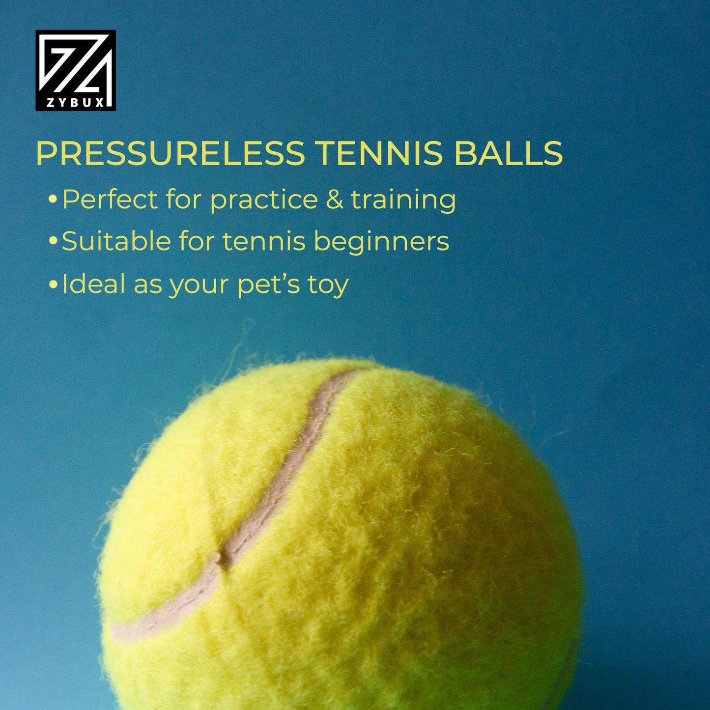 Tennis Balls Outdoor Sports Balls Fun Dog Pet Fetch Toy Play Cricket Training UK - ZYBUX