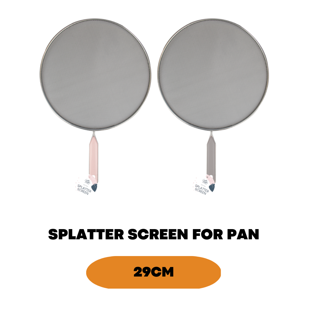 29cm Bulk Joblot Splatter Screen Guard Pan Mesh Grease Protection Round Cover - ZYBUX