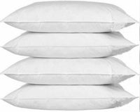 2 Pack Pillow Protectors Standard Size 50x70cm Washable Dust Proof Nonallergenic - ZYBUX