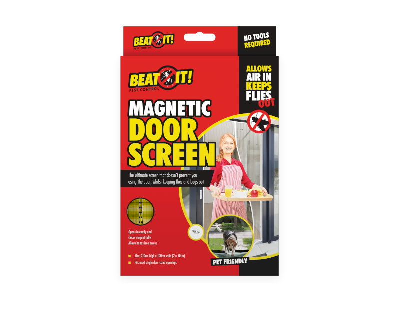 Magic Curtain Door Mesh Magnetic Fastening Mosquito Fly Bug Insect Net Screen - ZYBUX