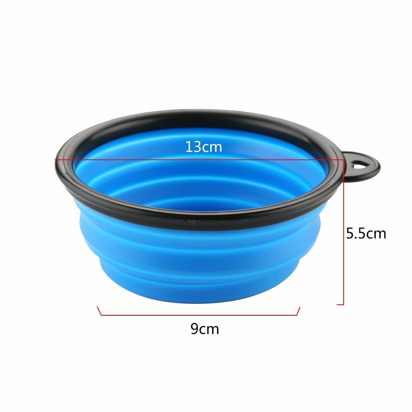 Pet Dog Cat Feeding Station Collapsible Silicone Bowls Dish Food Water Pet Bowl - ZYBUX