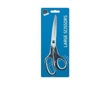 Large Multi Purpose Scissors Kitchen Household Office Stainless Steel Soft Grip - ZYBUX