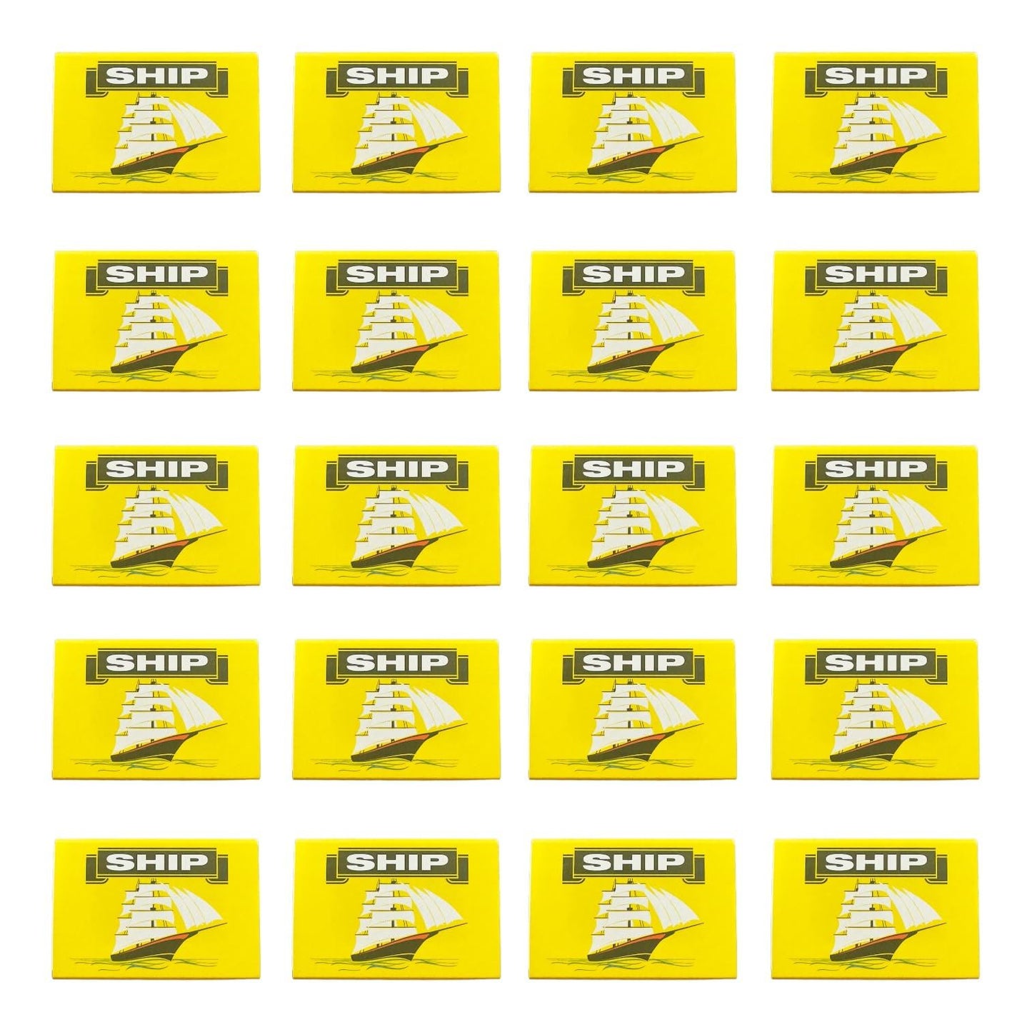 Ship Safety Matches 20 (2 Packs of 10 Boxes)