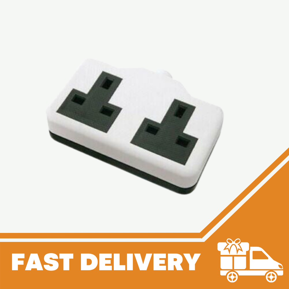 Workshop Plug Rubber Expansion Plug Heavy Duty Rubber Extension Socket Plug - 13A ...