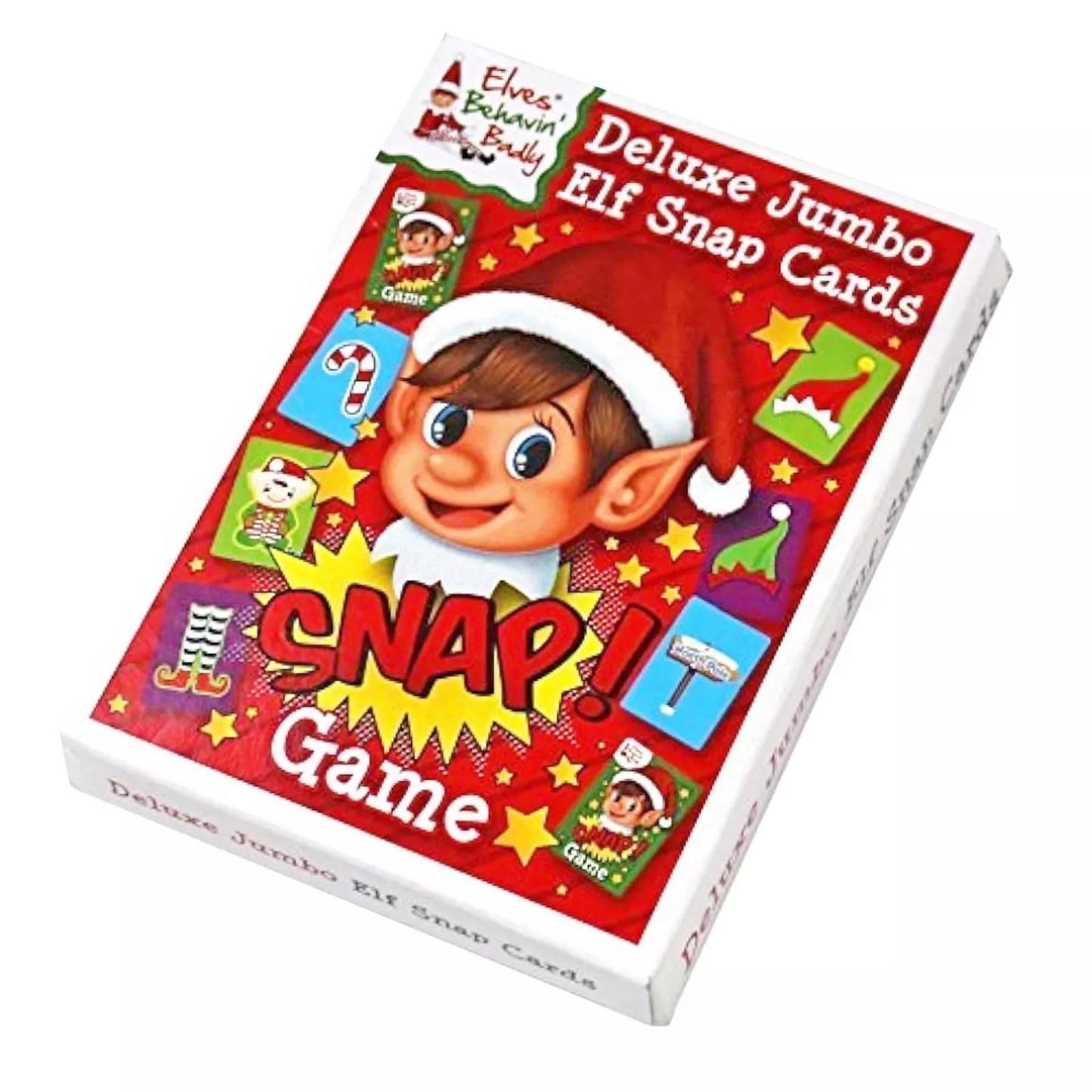 Christmas Elf Snap Card Game Elf Behavin' Badly Fun Novelty Stocking Filler
