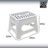 11" Medium Step Stool Folding Foldable Multi Purpose Heavy Duty Home Kitchen - ZYBUX