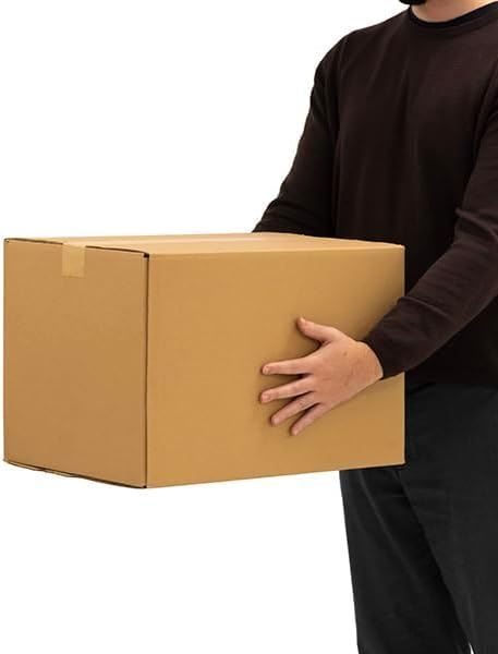 201212 - 20x12x12" - 51 x 30 x 30cm Approx. - Large Strong Double Wall Cardboard Packing Moving House Boxes