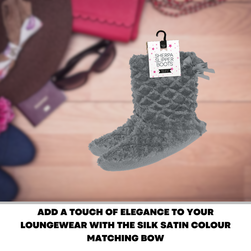 Slipper boots sales size 4