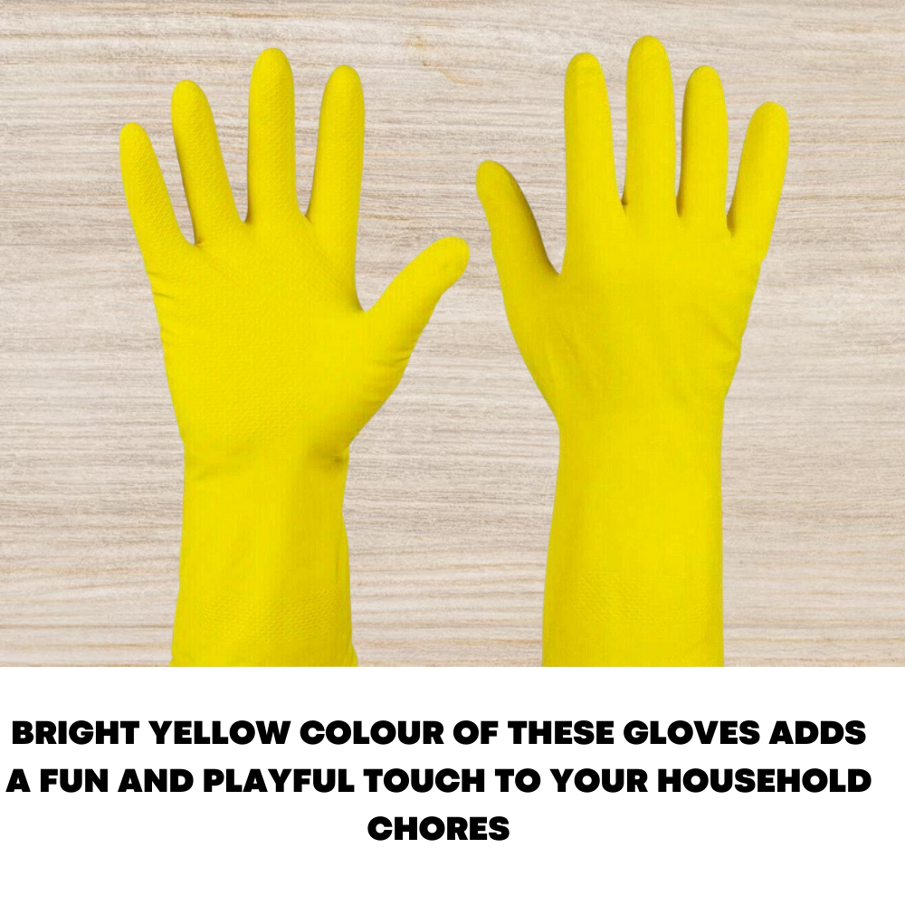 Long sleeve washing up gloves sales